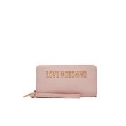 Love Moschino Rosa Plånböcker för Kvinnor Pink, Dam