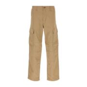 Carhartt Wip Cargo Pant i Biscuit Bomull Beige, Herr