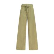 Etro Wide Jeans Green, Dam