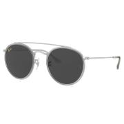 Ray-Ban Runda Double Bridge Solglasögon Gray, Unisex