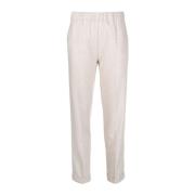 D.Exterior Flanell Stretch Byxor White, Dam