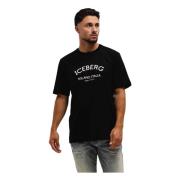 Iceberg 5D Milano Herr Svart T-shirt Black, Herr