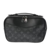 Louis Vuitton Vintage Pre-owned Canvas louis-vuitton-vskor Black, Herr