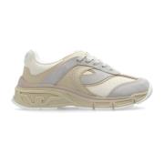 Emporio Armani Sneakers med logotyp Beige, Herr