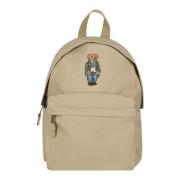 Ralph Lauren Bomull Ryggsäck Tvättinstruktioner Kambodja Beige, Unisex