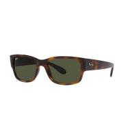 Ray-Ban Stilrena solglasögon med livfulla linser Brown, Unisex