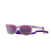 Ray-Ban Lila fyrkantiga solglasögon med snodd Purple, Unisex