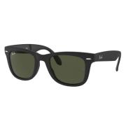 Ray-Ban Hopfällbara Wayfarer Solglasögon Black, Unisex