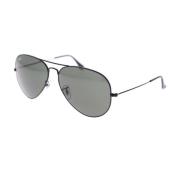 Ray-Ban Klassiska Aviator Solglasögon Black, Unisex