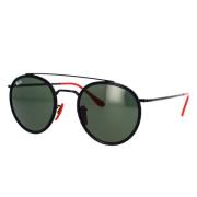 Ray-Ban Ferrari Aviator Solglasögon Rb3647M Black, Unisex