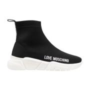 Love Moschino Dam Sneakers Black, Dam