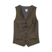 Ines De La Fressange Paris Robinson Vest Brown, Dam