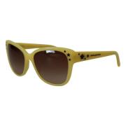 Dolce & Gabbana Elegant Gul Acetat Solglasögon med Gradientglas Yellow...