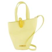 Jacquemus Laeder totevskor Yellow, Dam