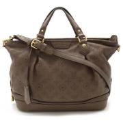 Louis Vuitton Vintage Pre-owned Laeder axelremsvskor Brown, Dam