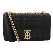 Burberry Laeder crossbodyvskor Black, Dam