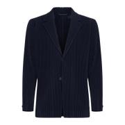 Issey Miyake Blå Jackor Homme Plisse Blue, Herr