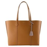 Tory Burch Laeder axelremsvskor Brown, Dam