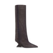 The Attico Cheope Tube Boot 60mm Grå Brown, Dam