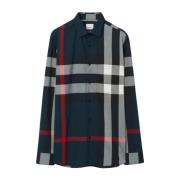 Burberry Casual Bomullsskjorta för Män Multicolor, Herr