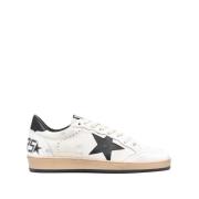 Golden Goose Läder Star Basket Sneakers White, Herr