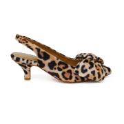 Fabienne Chapot Elegant Kitten Heel Brown, Dam