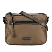 Burberry Vintage Pre-owned Tyg axelremsvskor Brown, Dam