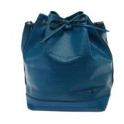 Louis Vuitton Vintage Pre-owned Laeder louis-vuitton-vskor Blue, Dam