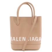 Balenciaga Vintage Pre-owned Laeder axelremsvskor Pink, Dam