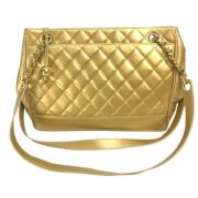 Chanel Vintage Pre-owned Laeder chanel-vskor Yellow, Dam