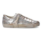 Philippe Model Silver Tennisskor Kvinnor Gray, Dam