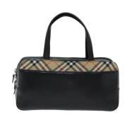 Burberry Vintage Pre-owned Laeder handvskor Black, Dam