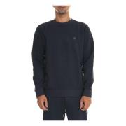 Boss C-Sharpe Sweatshirt med Logosömnad Blue, Herr