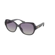 Ralph Lauren Violett Ram med Ljusviolett Linser Purple, Unisex