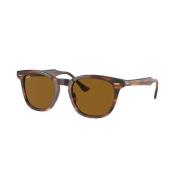 Ray-Ban Hawkeye Randig Havana Brun Solglasögon Brown, Unisex