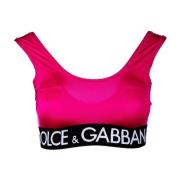 Dolce & Gabbana Sportig Damtopp Pink, Dam