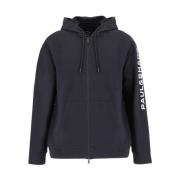 Paul & Shark Zip-through Hoodie Black, Herr