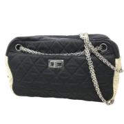 Chanel Vintage Pre-owned Tyg chanel-vskor Black, Dam