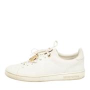 Louis Vuitton Vintage Pre-owned Laeder sneakers White, Dam