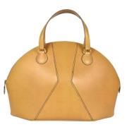 Hermès Vintage Pre-owned Laeder handvskor Beige, Dam