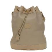 Gucci Vintage Pre-owned Laeder gucci-vskor Beige, Dam