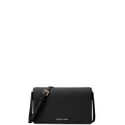 Michael Kors Svart Flap Crossbody Väska Black, Dam