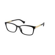 Ralph Lauren Svart Båge Solglasögon Ra7160U 5001 Black, Unisex