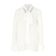 Sportmax Silke Vit Blus White, Dam