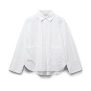 Blanche Elegant Tunika Blus White, Dam