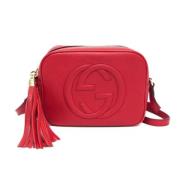 Gucci Vintage Pre-owned Laeder gucci-vskor Red, Dam