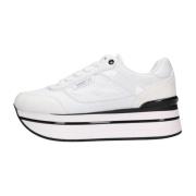 Guess Vit Plattform Sneaker Hansin White, Dam