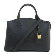 Louis Vuitton Vintage Pre-owned Tyg handvskor Black, Dam