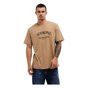 Iceberg 5D Milano T-shirt Herr Brun Brown, Herr