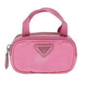 Prada Vintage Pre-owned Tyg prada-vskor Pink, Dam